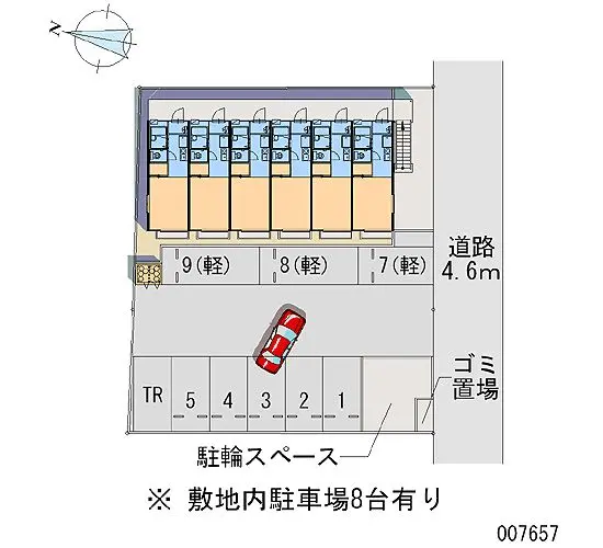 ★手数料０円★姫路市大津区長松　月極駐車場（LP）